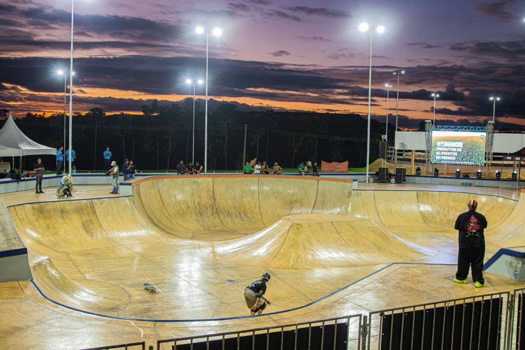Parque Novo Mato Grosso, em Cuiabá, recebe entre 19 e 21 de junho uma das principais etapas do Circuito Brasileiro de Skate. Entrada gratuita.